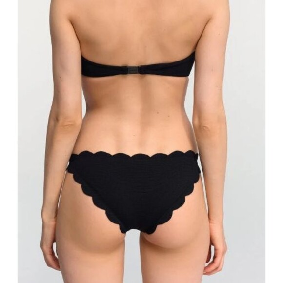 MARYSIA Antibes Scalloped Seersucker Bikini Bottom Women Large Reversible $159 - Picture 6 of 7